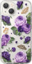 Ringke Ringke Fusion Design pancerne etui pokrowiec z żelową ramką iPhone 14 Plus przezroczysty (Purple rose) (FD637E29)