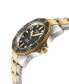 ფოტო #2 პროდუქტის Men's Pier 90 Two Tone Stainless Steel Watch 42mm