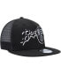 ფოტო #4 პროდუქტის Men's Black Milwaukee Brewers Street Trucker 9FIFTY Snapback Hat