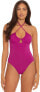 Фото #2 товара Becca by Rebecca Virtue 273469 Candice Convertible One Piece Swimsuit Berry M
