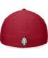 Фото #2 товара Men's Cardinal Arkansas Razorbacks Deluxe Flex Hat