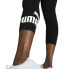 Фото #6 товара Puma Essentials 34 Logo Leggings Womens Black Athletic Casual 58682801