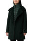 ფოტო #3 პროდუქტის Women's Puffer-Bib Asymmetric Zip-Front Coat