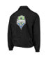 Фото #4 товара Куртка для мужчин The Wild Collective водонепроницаемая черного цвета Seattle Sounders FC Coaches