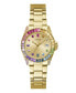 Women's Date Gold-Tone Stainless Steel Watch, 34mm