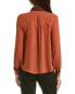 Фото #2 товара Nanette Nanette Lepore Crepe Chiffon Top Women's