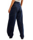 ფოტო #3 პროდუქტის Women's Sugar & Spice Cotton High-Rise Barrel Jeans