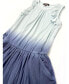 ფოტო #3 პროდუქტის Toddler, Child Jill Navy Ombre Jersey Dress