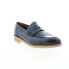 Фото #4 товара Bruno Magli Varrone BM2VARM0 Mens Blue Loafers & Slip Ons Penny Shoes