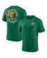 Фото #1 товара Men's Heather Green Notre Dame Fighting Irish Old-School Bold Tri-Blend T-shirt