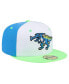 Men's White Myrtle Beach Pelicans Theme Night Pelisaurus Rex 59FIFTY Fitted Hat Белый, 7 1/8 - фото #3