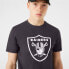 ფოტო #3 პროდუქტის NEW ERA NFL Outline Logo Las Vegas Raiders short sleeve T-shirt