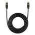 Szybki cienki kabel sieciowy RJ45 cat. 7 10Gbps 3m czarny