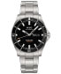 ფოტო #1 პროდუქტის Men's Swiss Automatic Ocean Star Captain V Stainless Steel Bracelet Watch 42.5mm