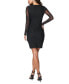 Фото #2 товара Juniors' Cutout Ruched Bodycon Dress