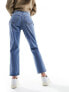 Фото #2 товара New Look straight leg jean in mid blue wash