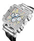 Men's Phantom Diamond (1 ct.t.w.) Stainless Steel Watch