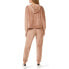 Фото #2 товара Sofia Intimates - Sofia Vergara Hoodie & Jogger Pants Women's 2X Mink Stretch