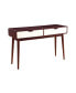 Фото #6 товара Christa Sofa Table in Espresso & White