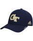 Фото #1 товара Men's Navy Georgia Tech Yellow Jackets 2021 Sideline Coaches Aeroready Flex Hat