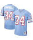 Фото #2 товара Men's Earl Campbell Light Blue Houston Oilers 1980 Authentic Throwback Retired Player Jersey