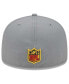 Фото #5 товара Men's Gray New England Patriots Color Pack 59FIFTY Fitted Hat