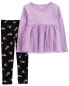 Фото #4 товара Toddler 2-Piece Halloween Outfit Set 2T