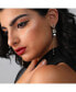 ფოტო #2 პროდუქტის Women's Sleek Drop Earrings