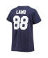 Women's CeeDee Lamb Navy Dallas Cowboys Plus Size Name and Number V-Neck T-shirt