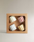 Striped napkin rings (pack of 4)