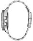 ფოტო #2 პროდუქტის Men's Automatic Sport Luxury Stainless Steel Bracelet Watch 42mm