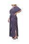 ფოტო #3 პროდუქტის Plus Size Vienna Kimono Sleeve Long Maxi Dress