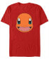 Men's Pokemon Char Filled Head Short Sleeve T-shirt