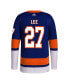 Men's Anders Lee Royal New York Islanders Captain Patch Authentic Pro Home Player Jersey