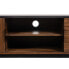 TV furniture ABNER Brown Black Iron Mango wood 140 x 40 x 50 cm