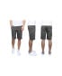 Фото #1 товара Men's 5-Pocket Flat-Front Slim-Fit Stretch Chino Shorts