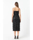 Фото #3 товара Women's Diagonal Sequins Slip Dress