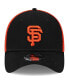 Фото #2 товара Men's Black San Francisco Giants Team Neo 39THIRTY Flex Hat