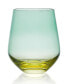 Фото #4 товара Chroma 13 Ounce Stemless Wine Glass 4-Piece Set