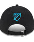 Men's Black Charlotte FC Kick Off 9TWENTY Adjustable Hat - фото #4