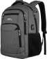 Фото #2 товара Unisex School Backpack - School Backpack for Boys, Girls & Teenagers - Laptop Backpack for Men & Women - Daypacks / Business Backpacks with USB, Charcoal
