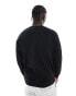 Фото #2 товара HUGO Bodywear sporty logo sweatshirt in black