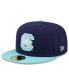 Фото #4 товара Men's Navy, Light Blue South Carolina Gamecocks 59FIFTY Fitted Hat