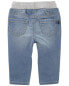 Фото #7 товара Baby Pull-On Knit Denim Pants 9M