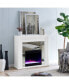 Фото #12 товара Morrigan Mirrored Color Changing Electric Fireplace