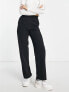 Фото #1 товара Vila wide leg trousers in black