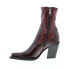 Diesel D-Western Boot Y02955-P0220-T5016 Womens Burgundy Casual Dress Boots