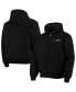 Фото #1 товара Men's Black Carolina Panthers Dakota Cotton Canvas Hooded Jacket