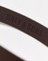 Фото #4 товара ONLY & SONS leather belt in brown