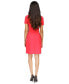 ფოტო #2 პროდუქტის Women's Scuba Crepe Chain Trim Mini Dress